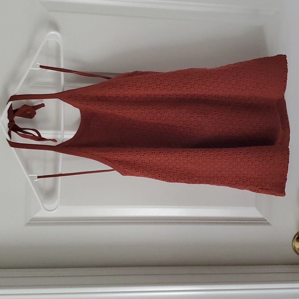 Gap Copper Beech Color Halter Top Size M